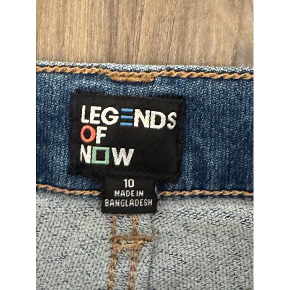 Legends Of Now Medium Wash Jeans - Girls Size 10 - Picture 7 of 8